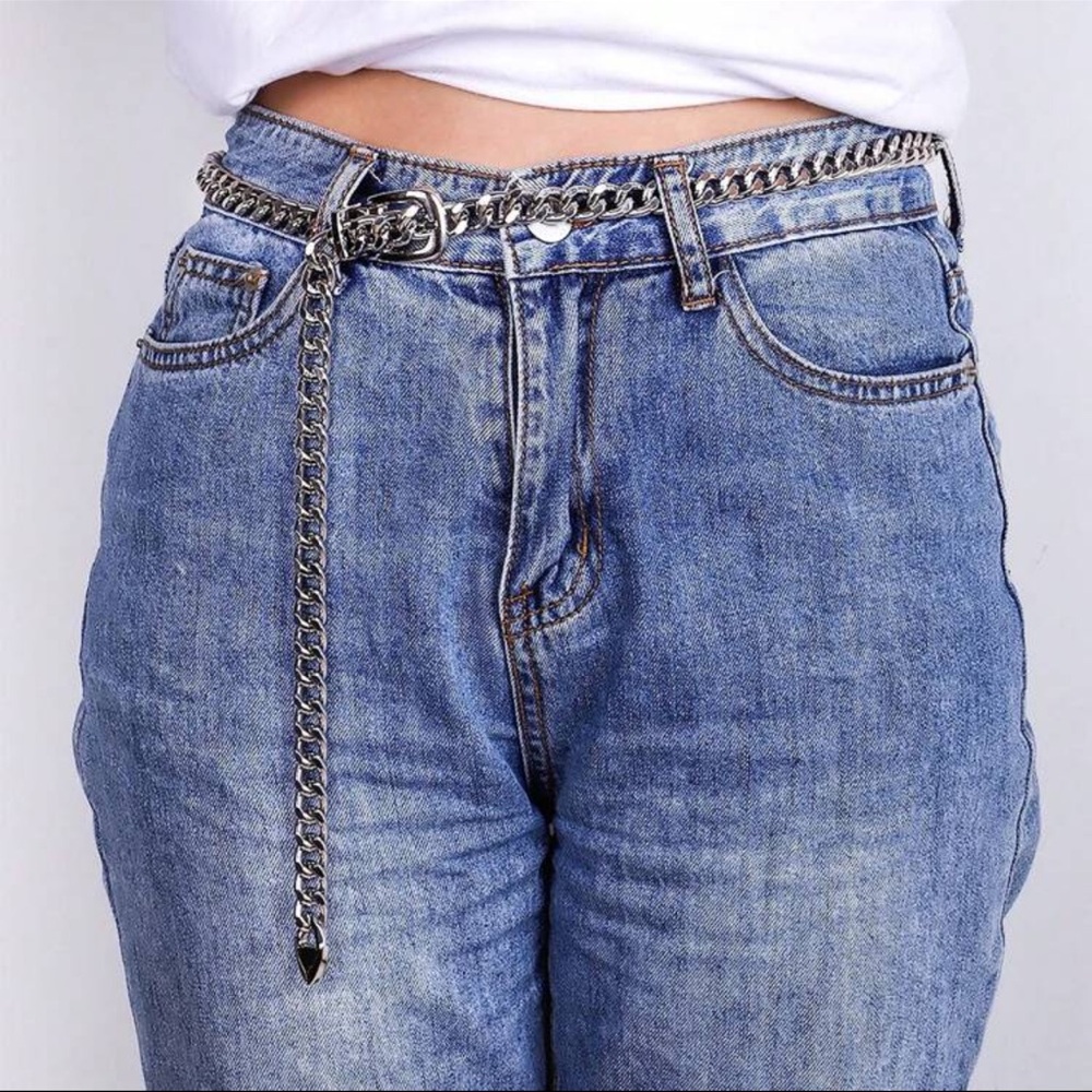 Silver Chain Belt